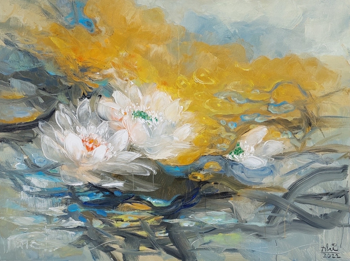 Vietnamese painter holds exhibition in Nepal